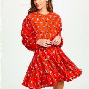RHODE ELLA MINI DRESS WITH BELT